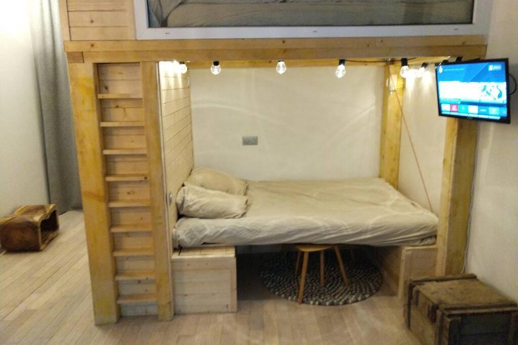 Chaleureux Petit Appartement De 4 Couchages Saint-Etienne-de-Tinee Ngoại thất bức ảnh