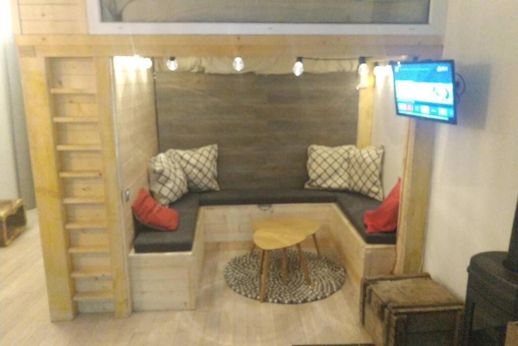Chaleureux Petit Appartement De 4 Couchages Saint-Etienne-de-Tinee Ngoại thất bức ảnh